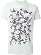 Marc Jacobs Leaf Print T-shirt, Men's, Size: L, Green, Cotton