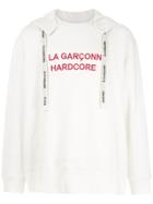 À La Garçonne Hardcore Hoodie - White