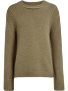 Burberry Link-stitch Fitted Sweater - Green