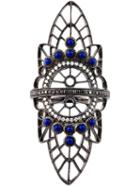 Jo Lle Jewellery Oversized Geometric Diamond Ring