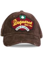 Dsquared2 'born In Canada' Baseball Cap, Men's, Brown, Cotton