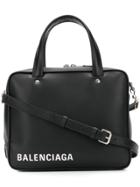 Balenciaga Triangle Square S Aj Tote - Black