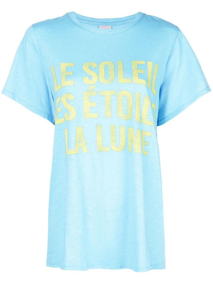 Cinq A Sept Celestial T-shirt - Blue