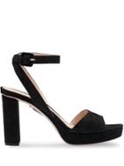 Miu Miu Leather And Suede - Black