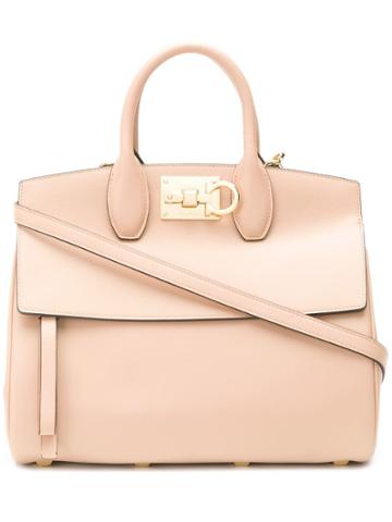 Salvatore Ferragamo Ferragamo Studio Bag - Neutrals