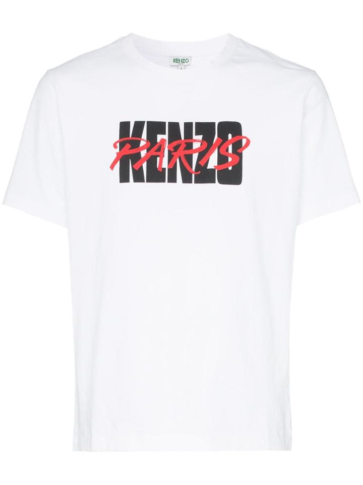 Kenzo Akira Kenzo Paris Logo T-shirt - White