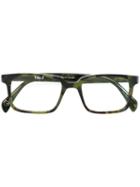 Paul Smith 'branwell' Glasses, Green, Acetate