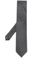 Tom Ford Geometric Patterned Tie - Grey