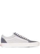 Vans Og Old Skool Panelled Low-top Sneakers - Green