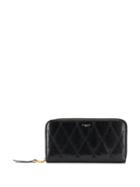 Givenchy Quilted Zip-around Wallet - Black