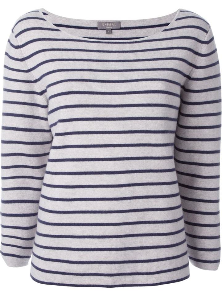 N.peal 'milano' Breton Sweater