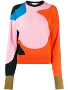 Roksanda Abstract Print Jumper - Orange