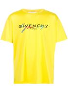 Givenchy Signature Logo T-shirt - Yellow