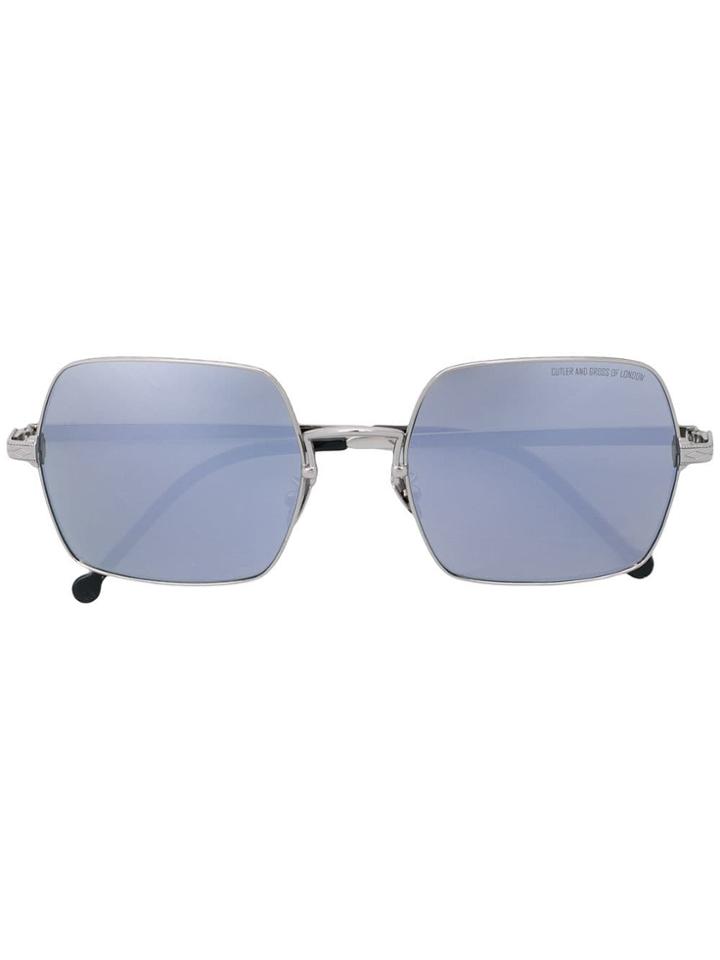 Cutler & Gross Bohemian 70's Inspired Sunglasses - Metallic