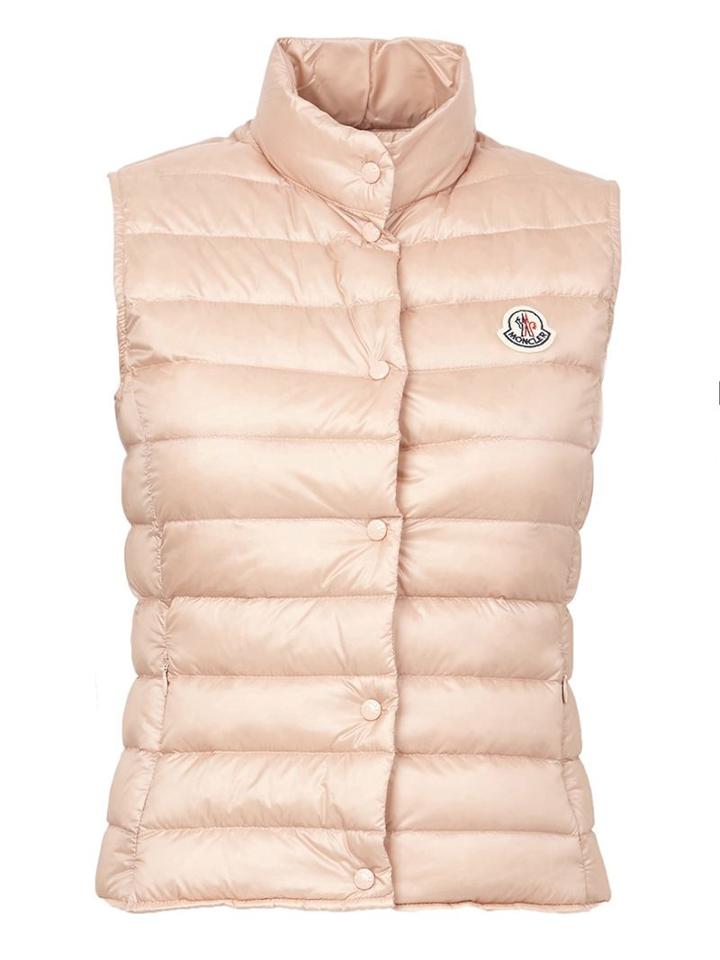 Moncler Liane Padded Gilet, Women's, Size: 2, Pink/purple, Feather/goose Down/polyacrylic