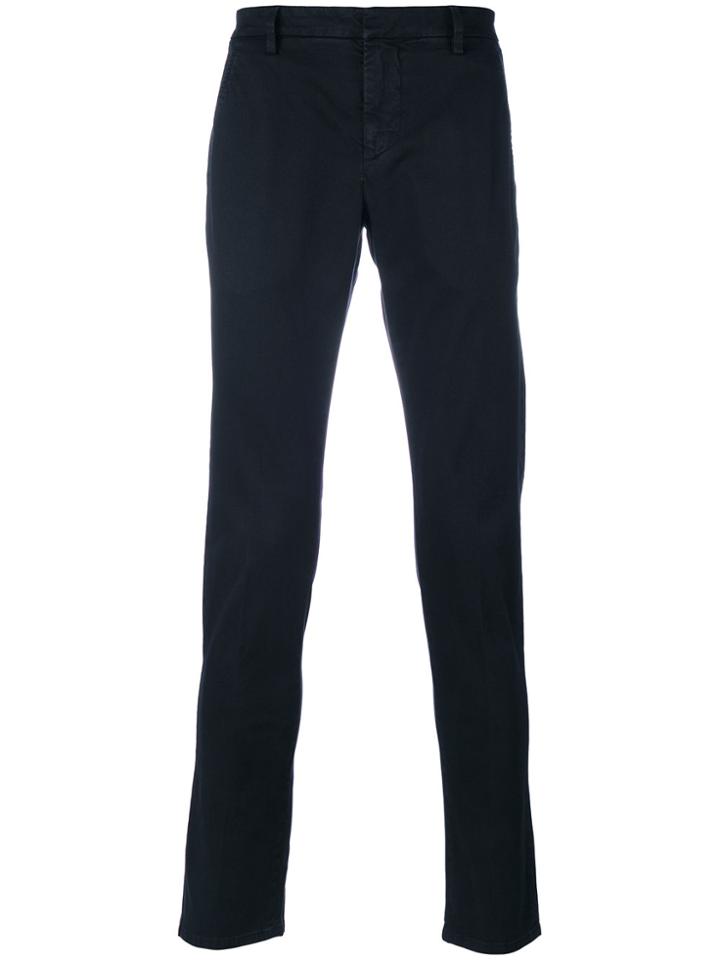 Dondup Tapered Leg Chinos - Blue