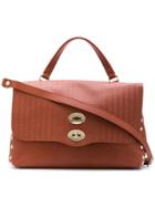 Zanellato Rectangular Tote Bag - Brown