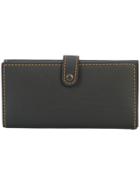 Coach Slim Trifold Wallet - Black