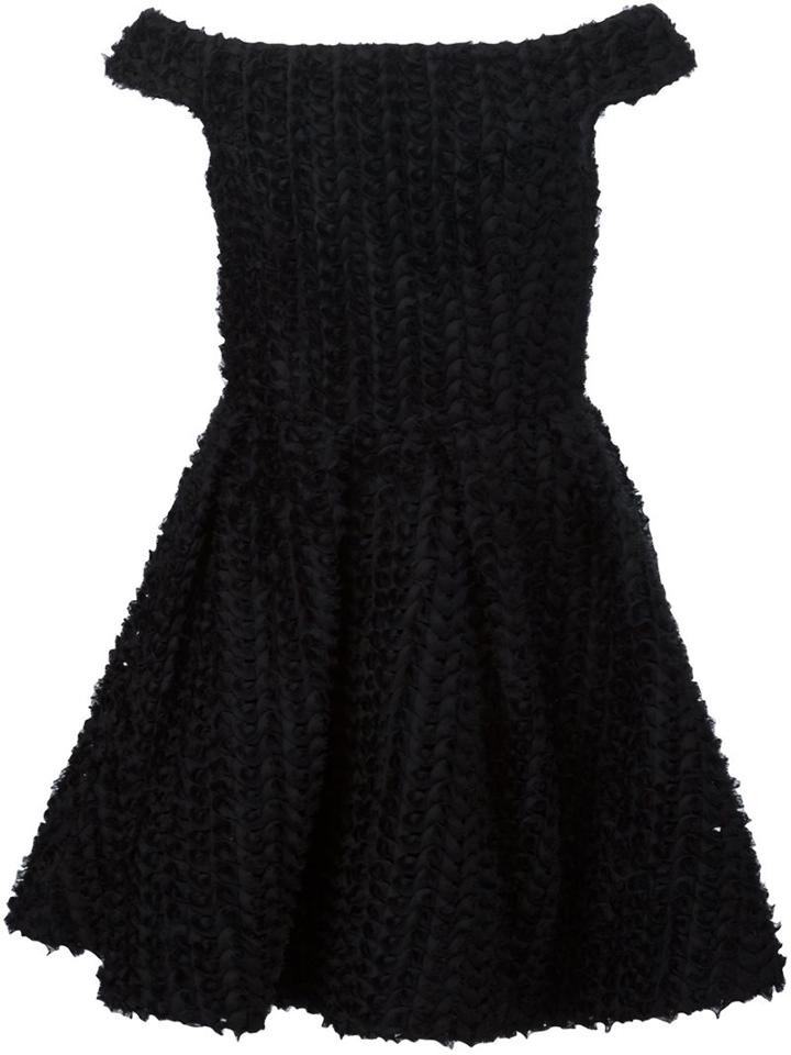 Christian Siriano Off-the-shoulder Tulle Dress