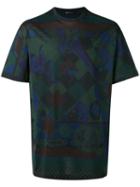 Versace - Printed T-shirt - Men - Cotton - S, Blue, Cotton