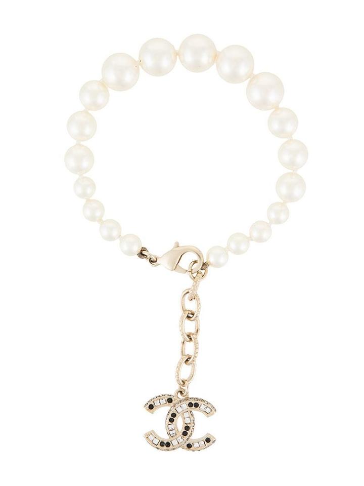 Chanel Pre-owned Cc Bracelet - White