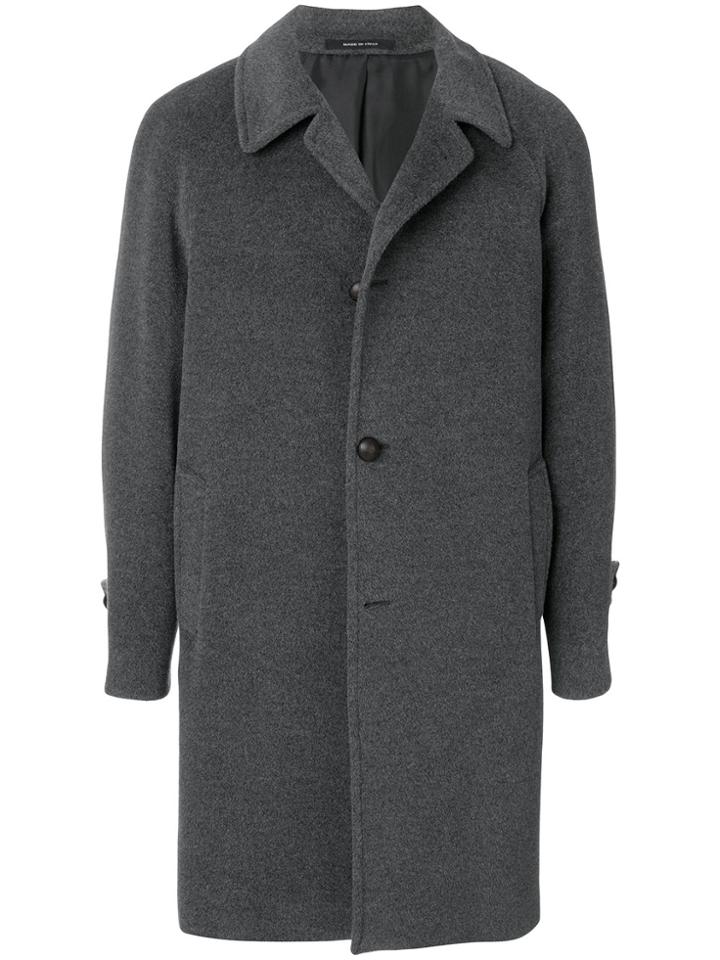 Tagliatore Single-breasted Coat - Grey