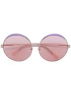 No21 Round Glasses - Pink & Purple