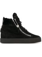Giuseppe Zanotti Design 'kriss' Hi-top Sneakers - Black