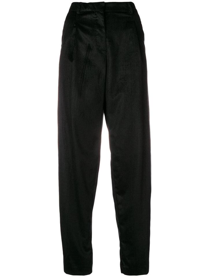 Mauro Grifoni High-waisted Trousers - Black