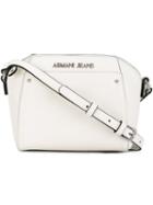 Armani Jeans - Small Logo Shoulder Bag - Women - Polyurethane - One Size, White, Polyurethane