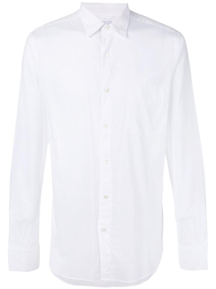 Aspesi - Plain Shirt - Men - Cotton - M, White, Cotton