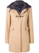Fay Classic Midi Hooded Coat - Nude & Neutrals