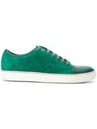 Lanvin Casual Toe-capped Sneakers - Green