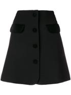 Vivetta Short Skirt - Black