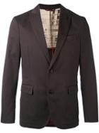 Al Duca D'aosta 1902 - Herringbone Blazer - Men - Cotton/spandex/elastane - 54, Brown, Cotton/spandex/elastane