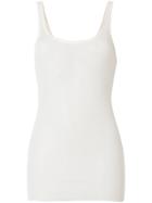 Ann Demeulemeester Semi-sheer Vest Top - White