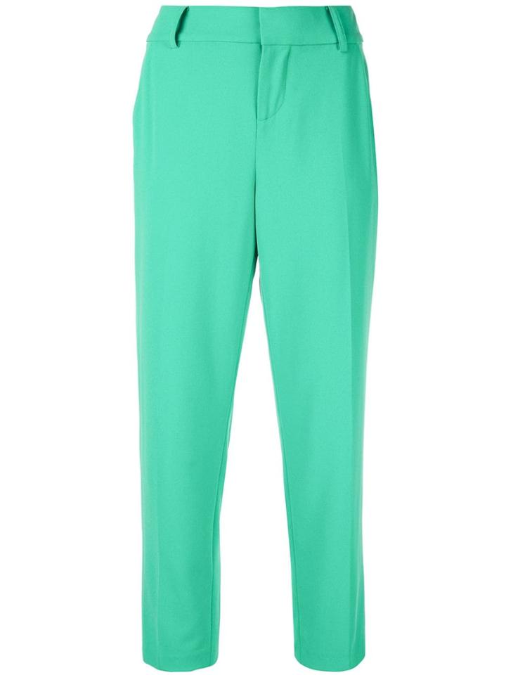 Alice+olivia Stacey Slim Trousers - Green