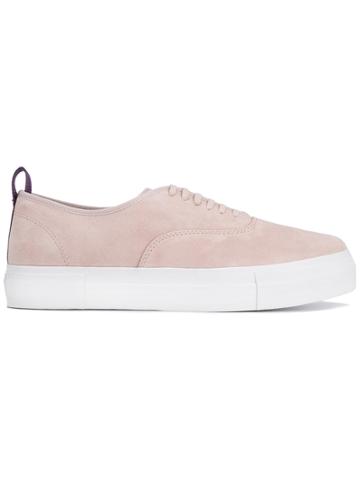 Eytys Pink Mother Suede Sneakers - Pink & Purple