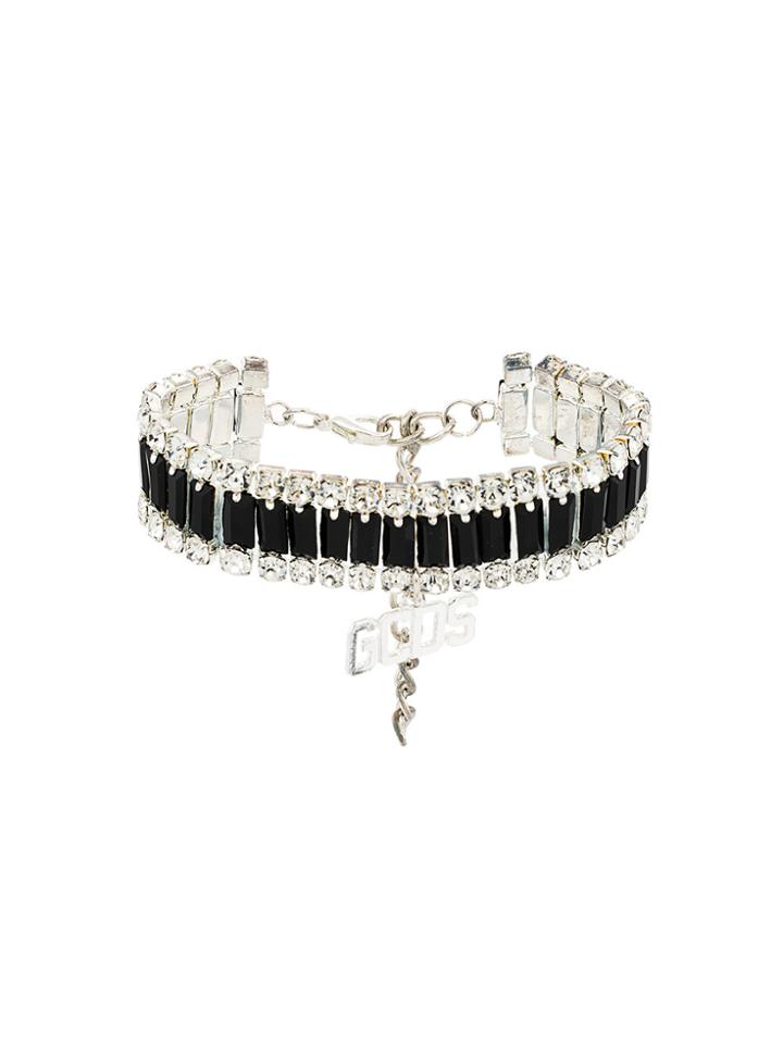 Gcds Crystal Stone Bracelet - Black