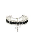 Gcds Crystal Stone Bracelet - Black