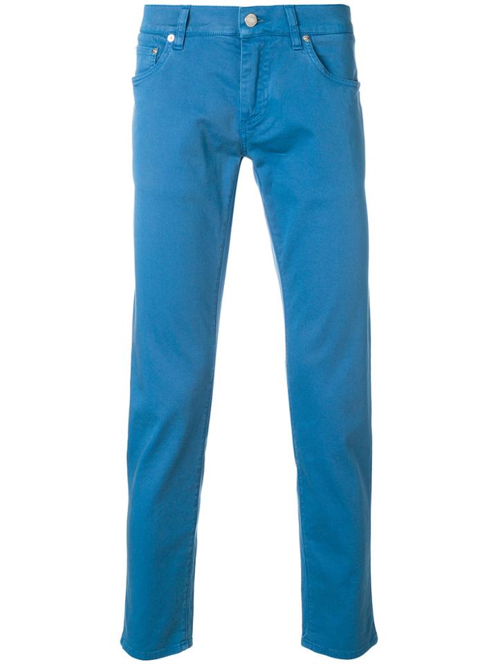 Dolce & Gabbana Slim Fit Chinos - Blue