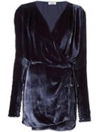 Attico 'anjelica Var. 2' Dress, Women's, Size: 4, Pink/purple, Silk/viscose