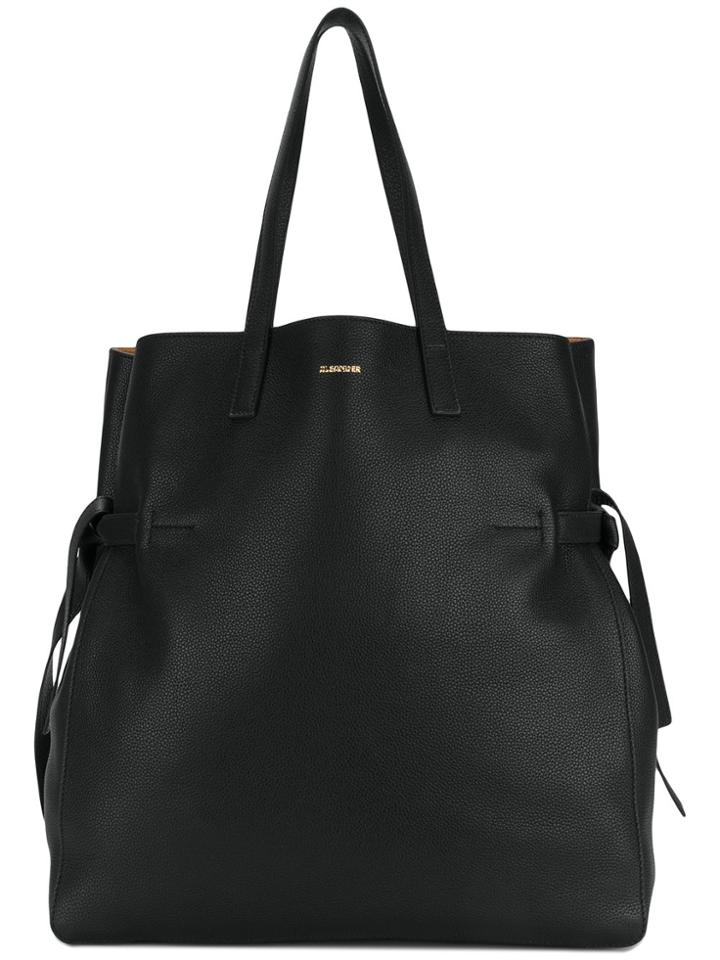Jil Sander Oversized Tote Bag - Black