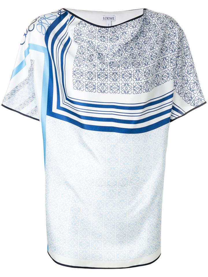 Loewe Anagram Blouse - White