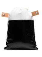 Plan C Two-tone Shoulder Bag - Black