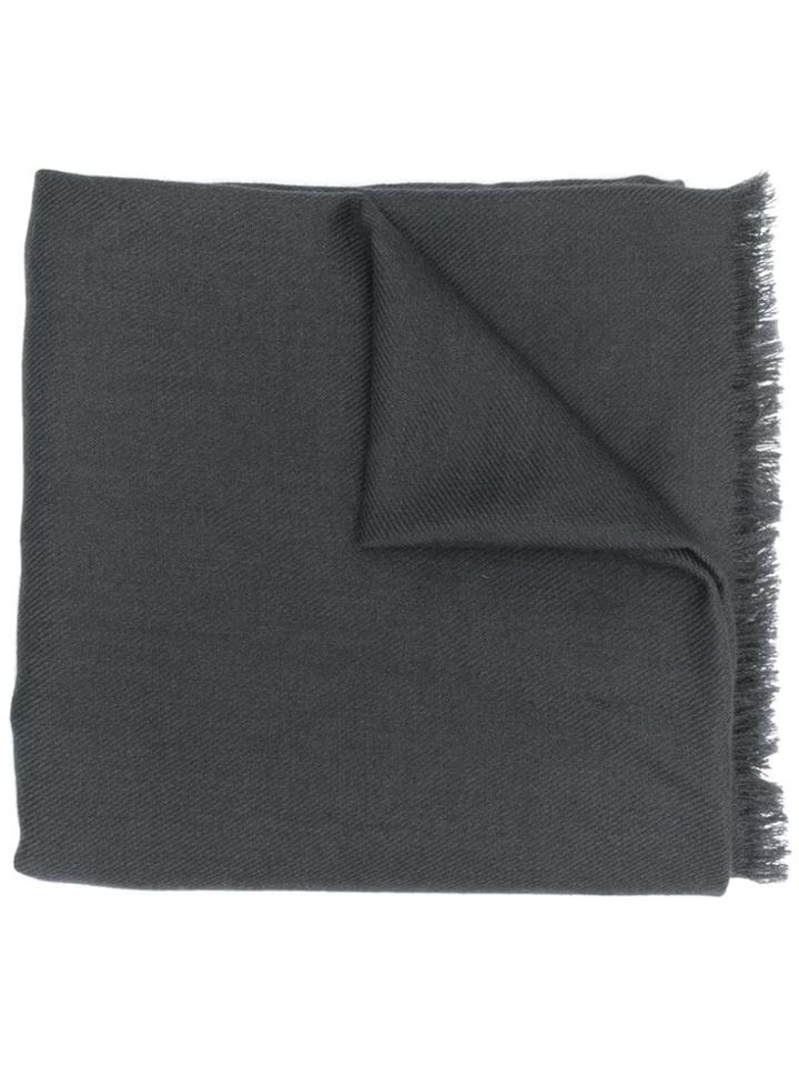 N.peal Soft Pashmina Shawl - Grey