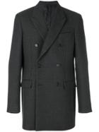 Jil Sander Tailored Buttoned-up Coat - Grey
