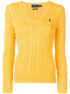 Polo Ralph Lauren Cable Knit Jumper - Yellow