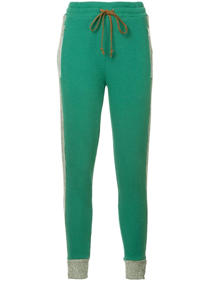 Walk Of Shame Baggy Tracksuit Pants - Green