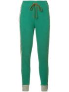 Walk Of Shame Baggy Tracksuit Pants - Green